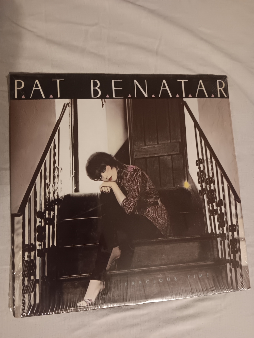 Pat Benatar "Precious Time" Vinyl Album – Black, White, Pink